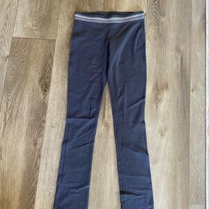 Lululemon long low waisted reversible leggings
